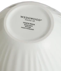 Wedgwood White Folia Tall Vase