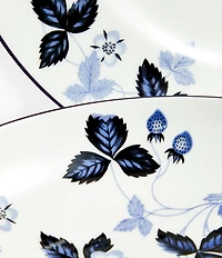 Wedgwood Wild Strawberry Inky Blue Dinnerware 4 Piece Set