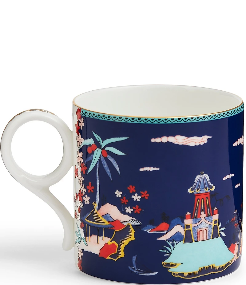 Wedgwood Wonderlust Blue Pagoda Mug