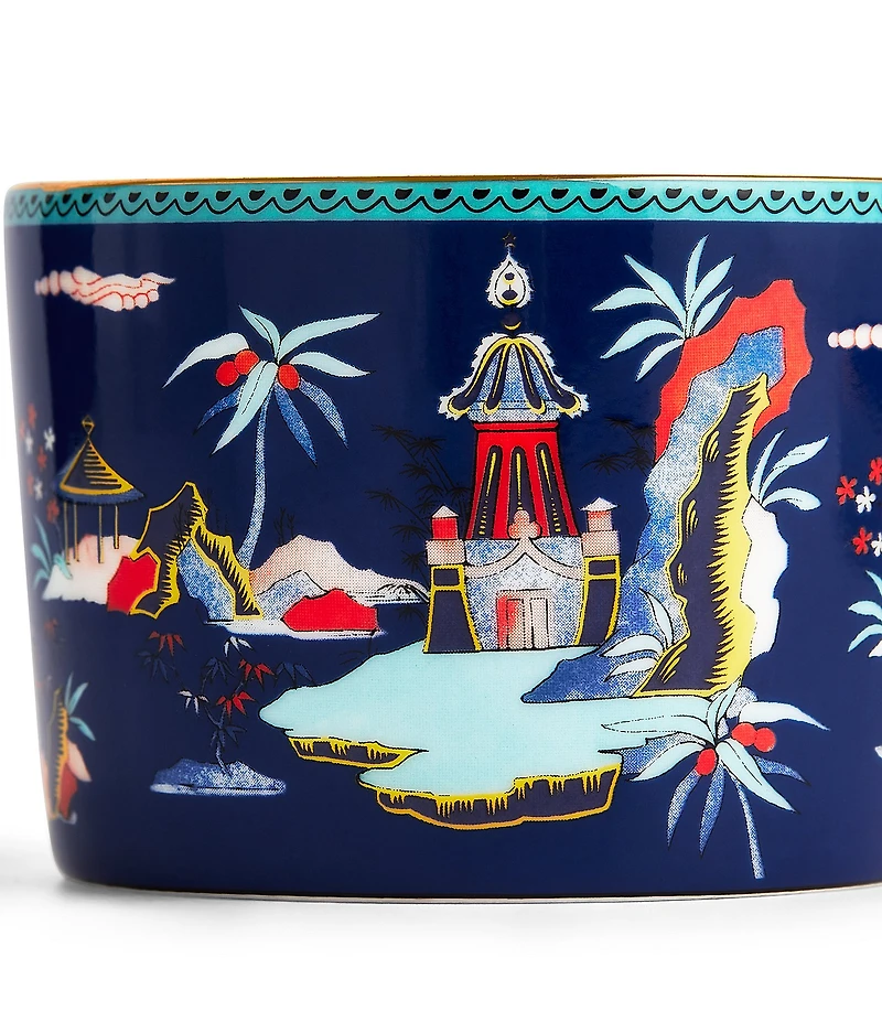 Wedgwood Wonderlust Blue Pagoda Teacup & Saucer