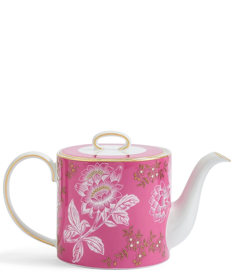 Wedgwood Wonderlust Pink Tonquin Teapot