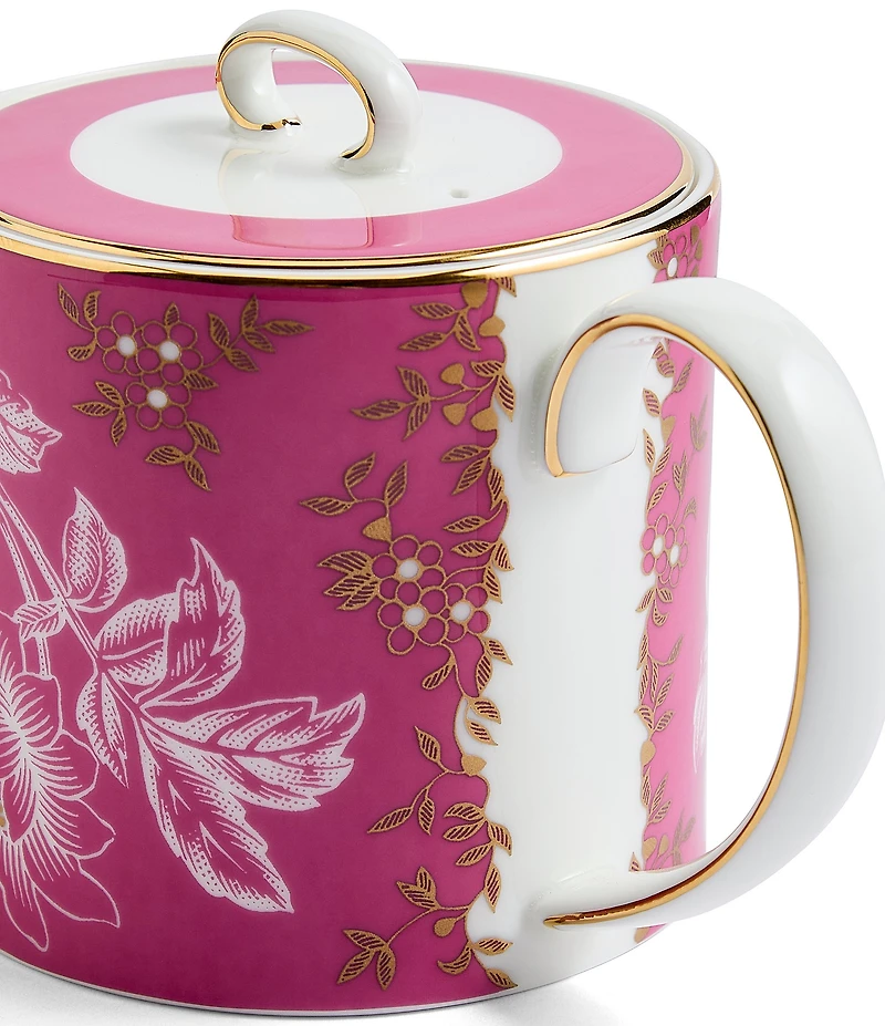Wedgwood Wonderlust Pink Tonquin Teapot