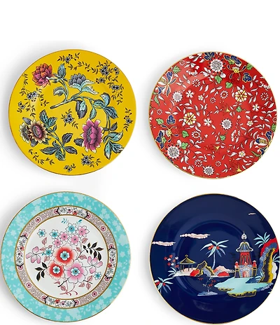 Wedgwood Wonderlust Accent Salad Plates, Set of 4