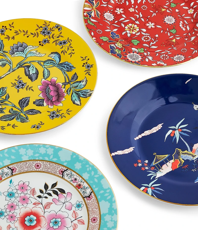 Wedgwood Wonderlust Accent Salad Plates, Set of 4