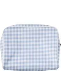 Weezie Gingham Patterned Toiletry Case