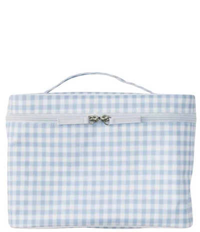 Weezie Gingham Patterned Vanity Case