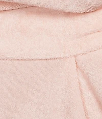 Weezie Long Scalloped Lightweight French Terry Robe