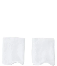 Weezie Scalloped Edge Trim Organic Cotton Bath Towels
