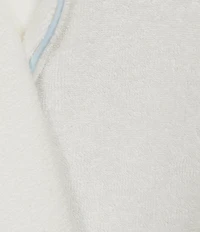 Weezie Short Scalloped Lightweight French Terry Robe
