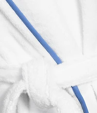 Weezie Signature Long Sleeve Organic Cotton Long Terry Robe