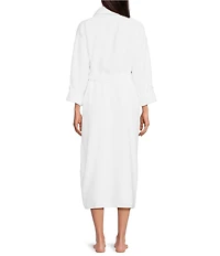 Weezie Signature Long Sleeve Organic Cotton Long Terry Robe