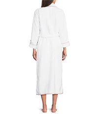 Weezie Signature Long Sleeve Organic Cotton Long Terry Robe