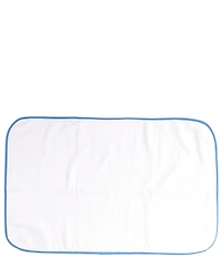 Weezie Signature Organic Cotton Contrast Piping Bath Mat