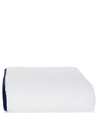 Weezie Signature Organic Cotton Contrast Piping Towels