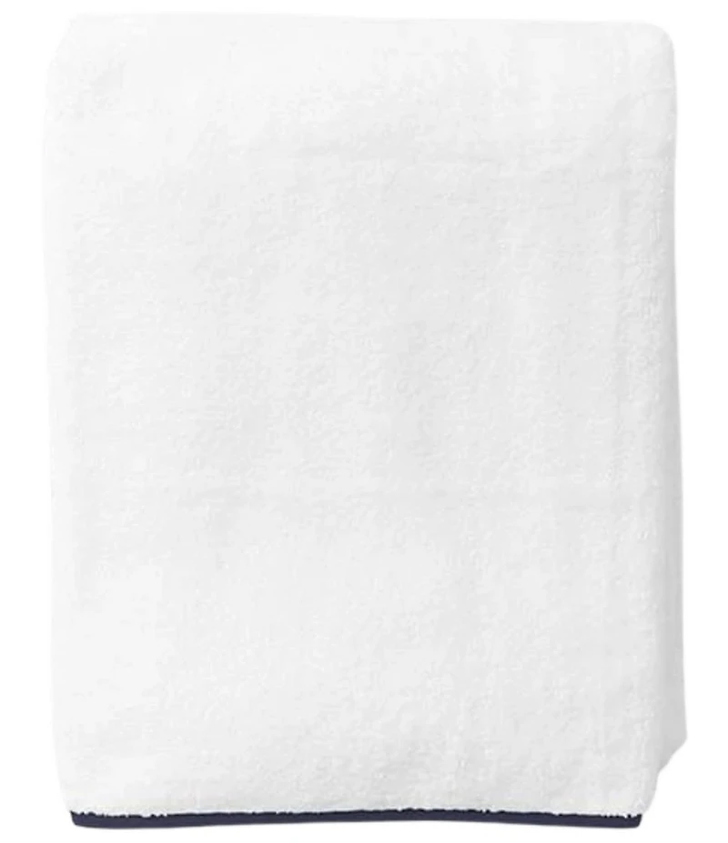 Weezie Signature Organic Cotton Contrast Piping Towels