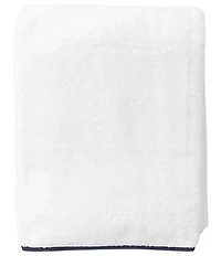 Weezie Signature Organic Cotton Contrast Piping Towels
