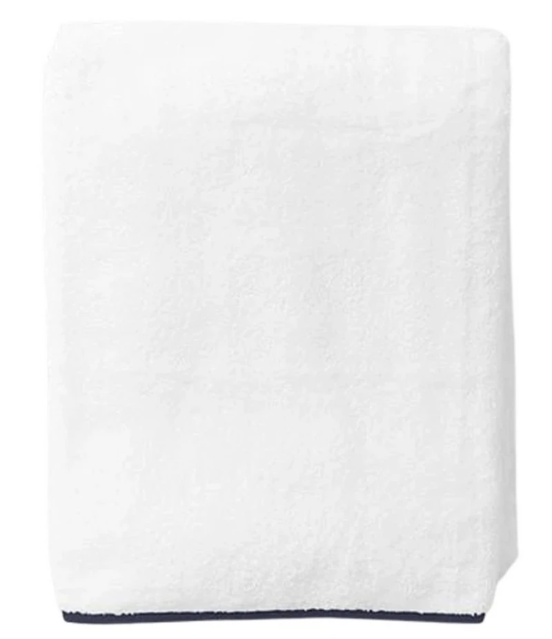 Weezie Signature Organic Cotton Contrast Piping Towels