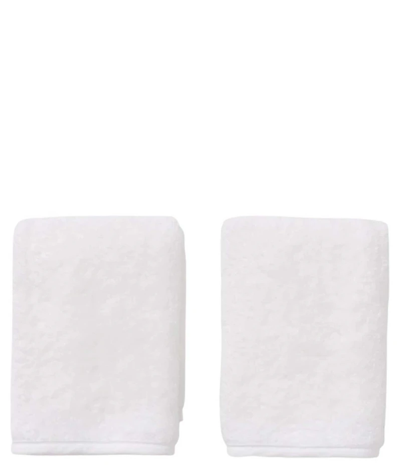 Weezie Signature Organic Cotton Contrast Piping Towels