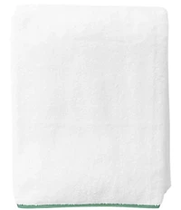 Weezie Signature Organic Cotton Contrast Piping Towels