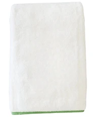 Weezie Signature Organic Cotton Contrast Piping Towels