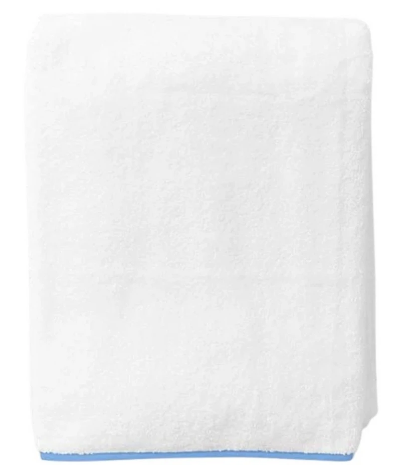 Weezie Signature Organic Cotton Contrast Piping Towels