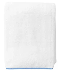 Weezie Signature Organic Cotton Contrast Piping Towels
