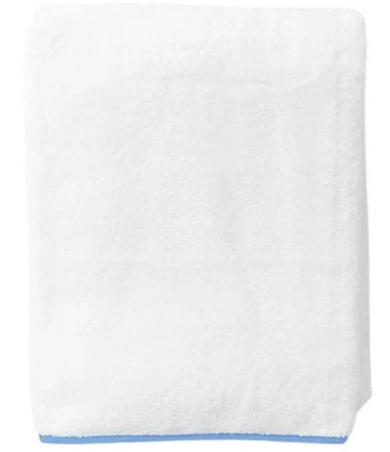 Weezie Signature Organic Cotton Contrast Piping Towels