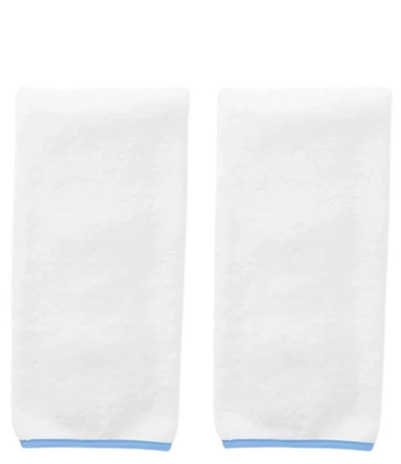 Weezie Signature Organic Cotton Contrast Piping Towels
