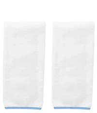 Weezie Signature Organic Cotton Contrast Piping Towels