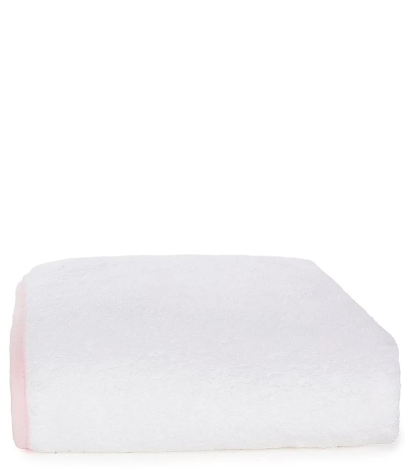 Weezie Signature Organic Cotton Contrast Piping Towels