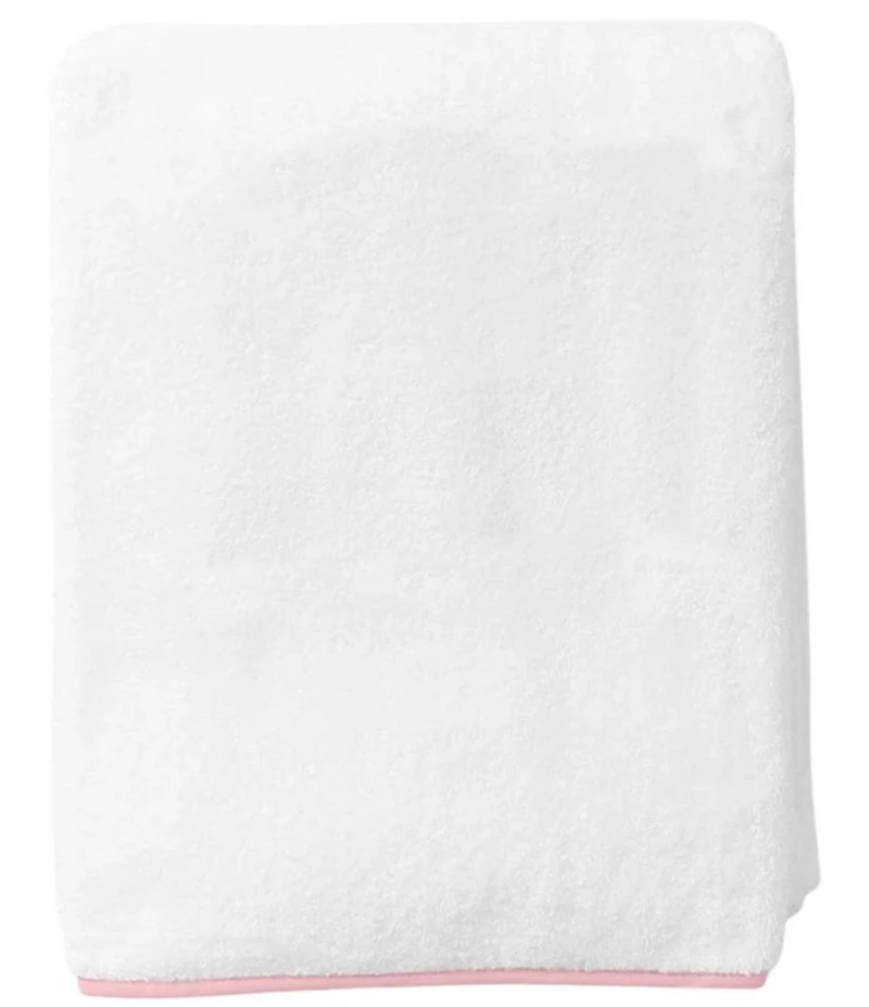 Weezie Signature Organic Cotton Contrast Piping Towels