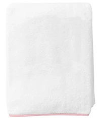 Weezie Signature Organic Cotton Contrast Piping Towels