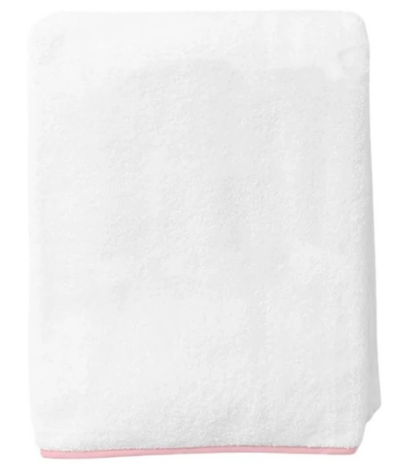 Weezie Signature Organic Cotton Contrast Piping Towels