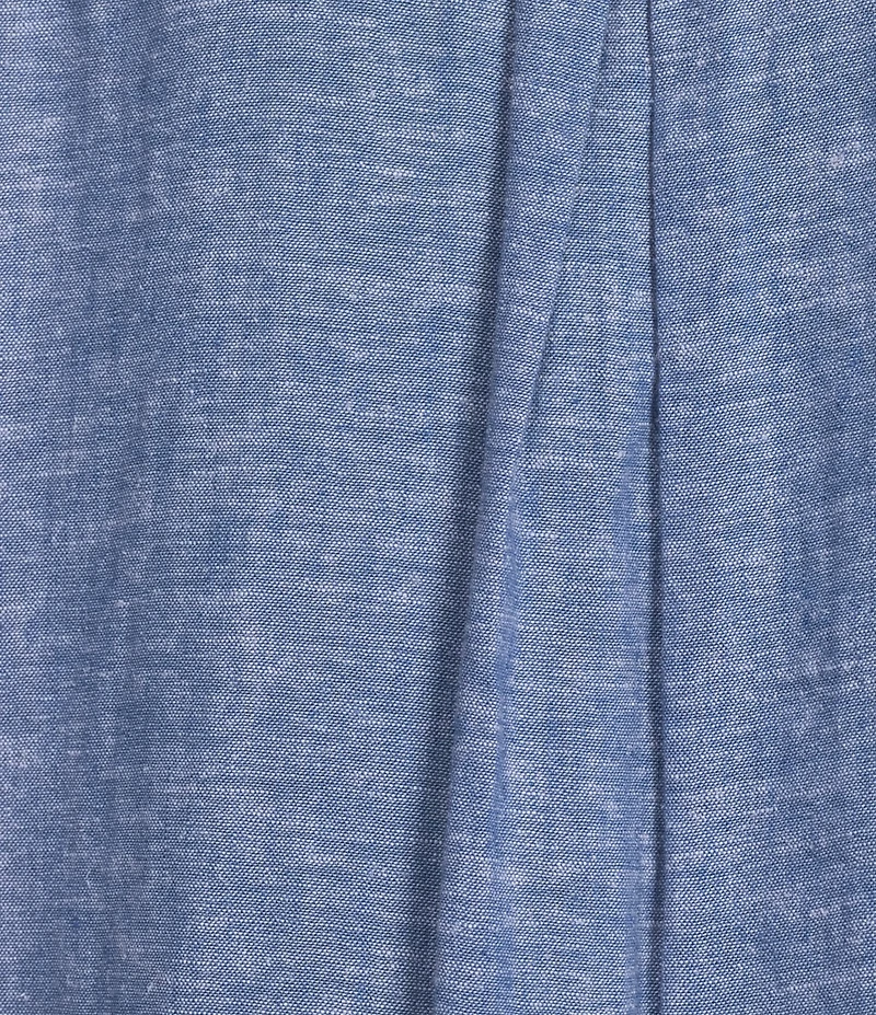 Westbound 3/4 Roll-Tab Sleeve Point Collar Y-Neck Button Front Shirt