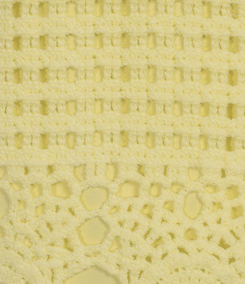 Westbound 3/4 Sleeve Crochet Top