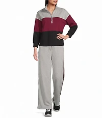 Westbound 3/4 Sleeve Quarter Zip Pullover