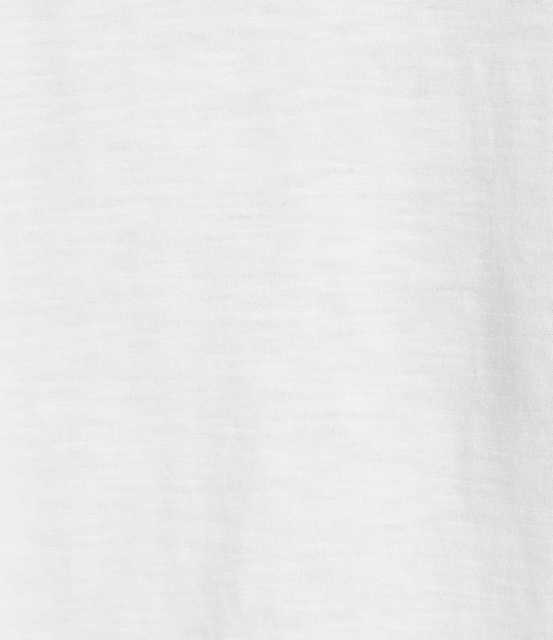 Westbound 3/4 Sleeve V Neck Collared Slub Knit Top