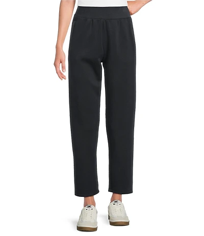 Westbound ULTRA LUXE Athleisure Coordinating Cropped Lounge Straight Leg Pull On Pants