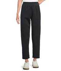 Westbound ULTRA LUXE Athleisure Coordinating Cropped Lounge Straight Leg Pull On Pants