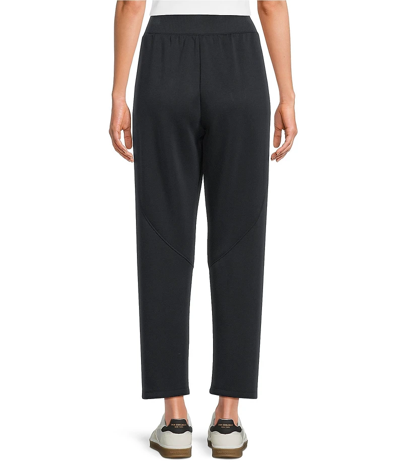 Westbound ULTRA LUXE Athleisure Coordinating Cropped Lounge Straight Leg Pull On Pants