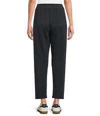 Westbound ULTRA LUXE Athleisure Coordinating Cropped Lounge Straight Leg Pull On Pants