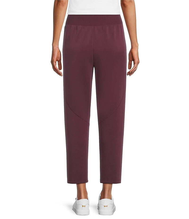 Westbound ULTRA LUXE Athleisure Coordinating Cropped Lounge Straight Leg Pull On Pants