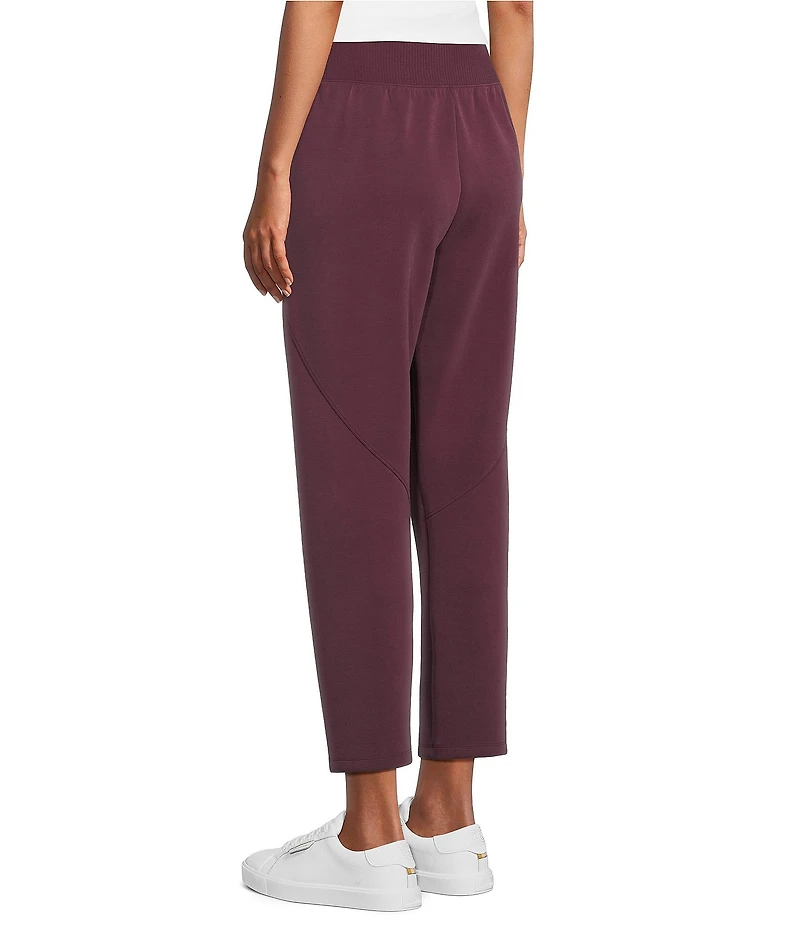 Westbound ULTRA LUXE Athleisure Coordinating Cropped Lounge Straight Leg Pull On Pants