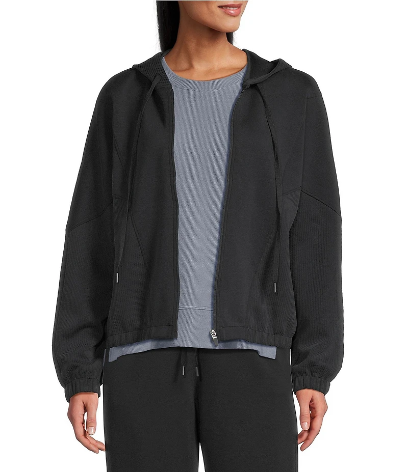 Westbound Athleisure Long Sleeve Zip-Up Hoodie Jacket