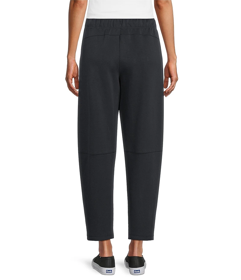 Westbound Athleisure Scuba Barrel Leg Drawstring Pants