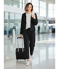 Westbound ULTRA LUXE Athleisure Coordinating Scuba Barrel Leg Drawstring Pants