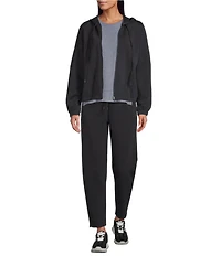 Westbound ULTRA LUXE Athleisure Coordinating Scuba Barrel Leg Drawstring Pants