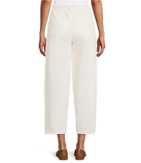 Westbound Belted Mid Rise Barrel Pants