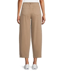 Westbound Belted Mid Rise Barrel Pants