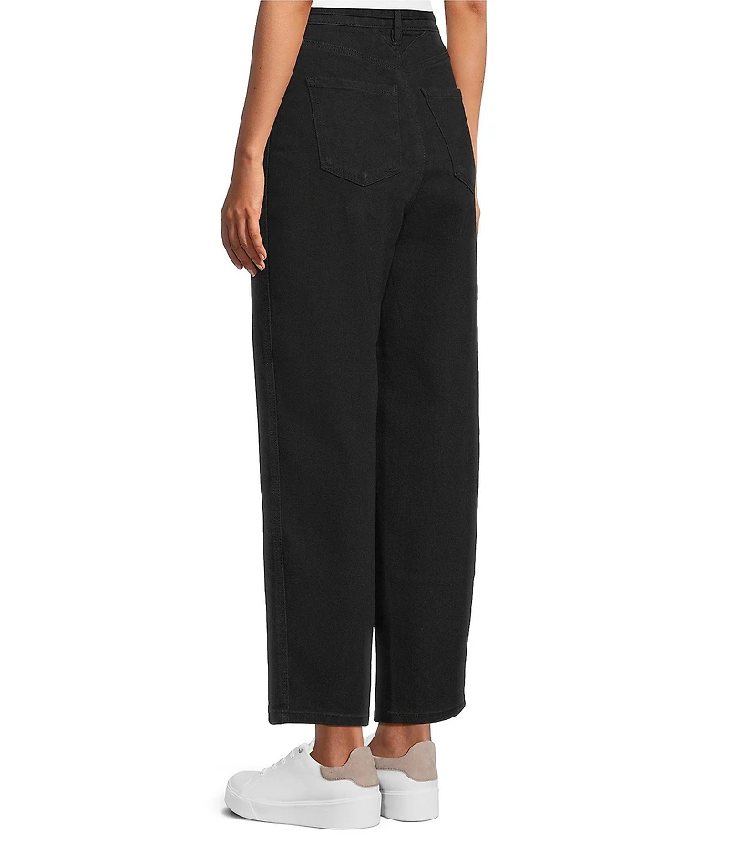 Westbound Belted Mid Rise Barrel Pants